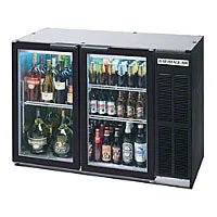 Beverage Air - BB48GY-1-B - Glass Door Back Bar Cooler 48" 