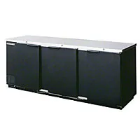 Beverage Air - BB94-1-B - Solid Door Back Bar Cooler 95" 