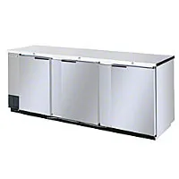 Beverage Air - BB94-1-S - Solid Door Back Bar Cooler 95" 