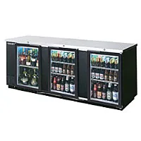 Beverage Air - BB94G-1-B - Glass Door Back Bar Cooler 95" 