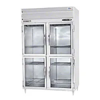 Beverage Air - PRD2-1BHG - Half Glass Door Pass-Thru Refrigerator 52"