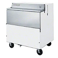 Beverage Air SM34N-W-02 - Double Access Cold Wall Milk Cooler 35"