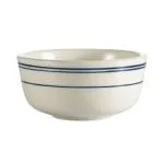 C.A.C. China BLU-95 - Blue Line Jung Bowl 4-3/8" - (3 Dozen per Case)