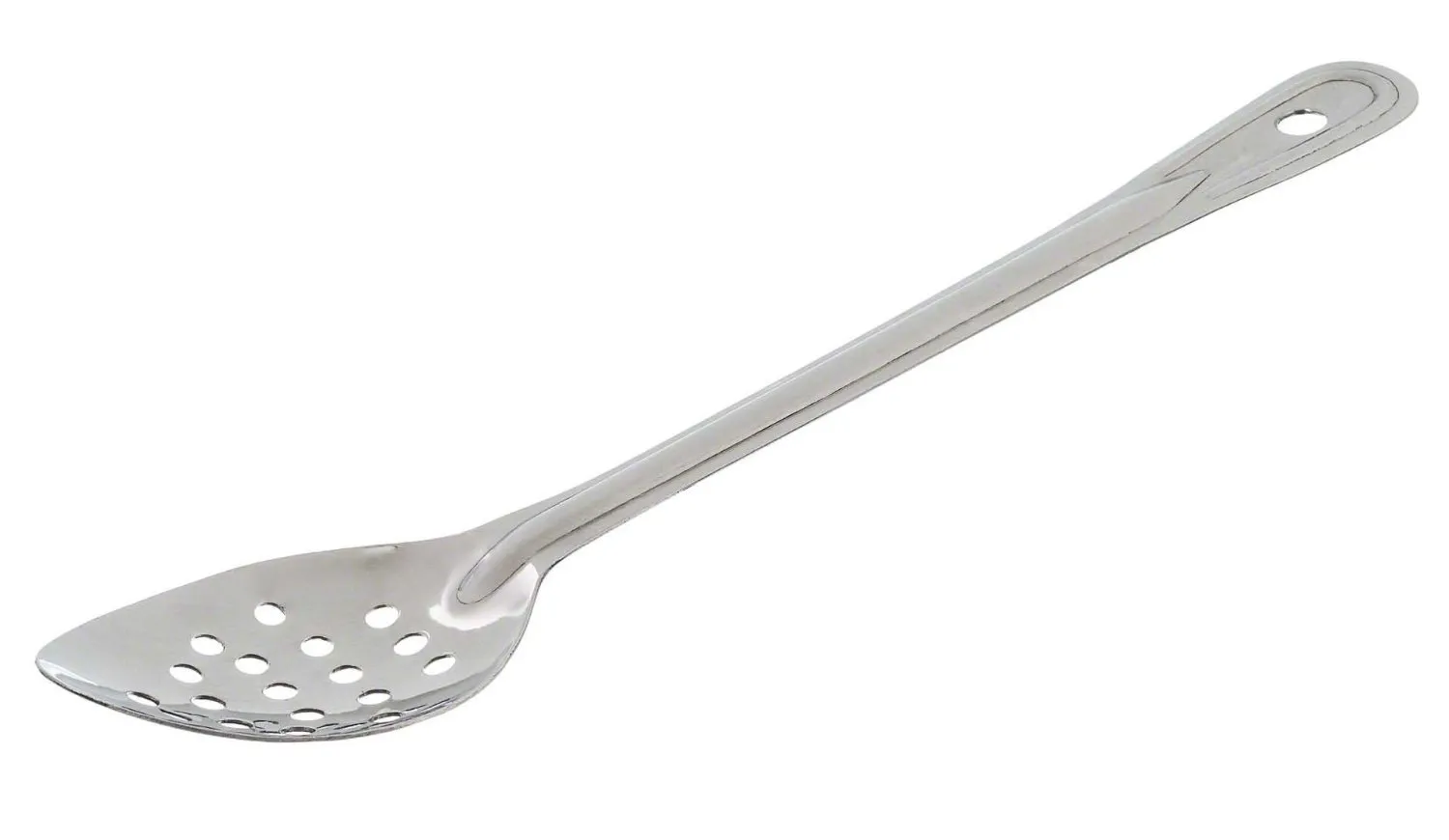 Update International BSPF-13HD - 13" Stainless Steel Perforated Basting Spoon