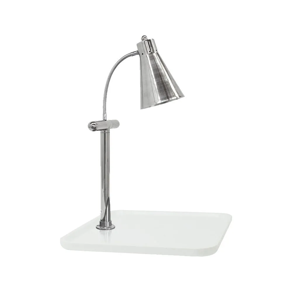 Buffet Enhancements - 010HFS-WG24SQ - 24" Flex Single Carving Station - White Granite Chefstone™ Square Base