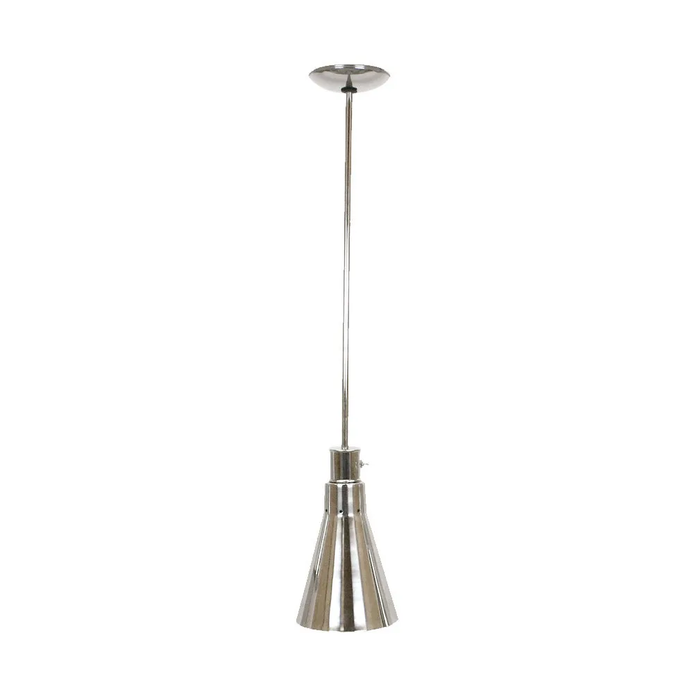 Buffet Enhancements - 010HHN-SS - Hanging Heat Lamp - Hanging Heat Lamp - Standard 7" Shade w/ Stainless Steel Finish