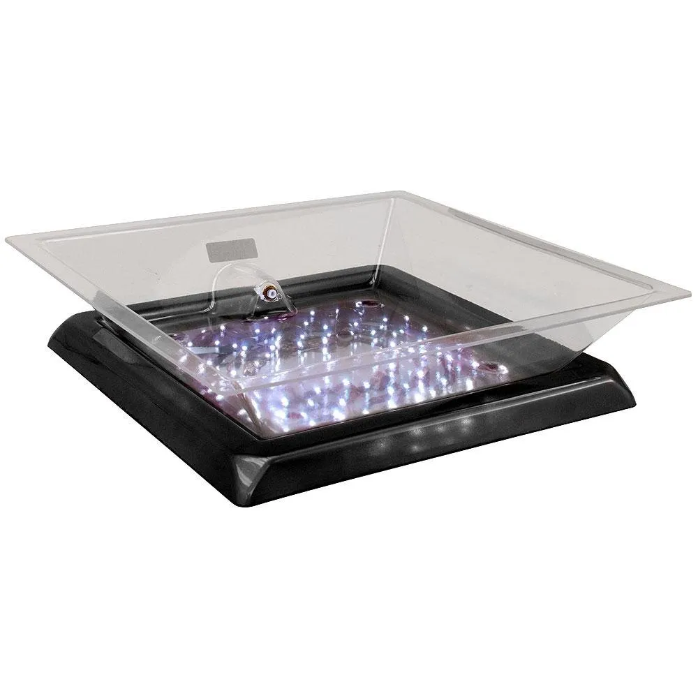 Buffet Enhancements - 010LCS22LED-BK - Small Lighted Ice Display - LED Lights - Black Base