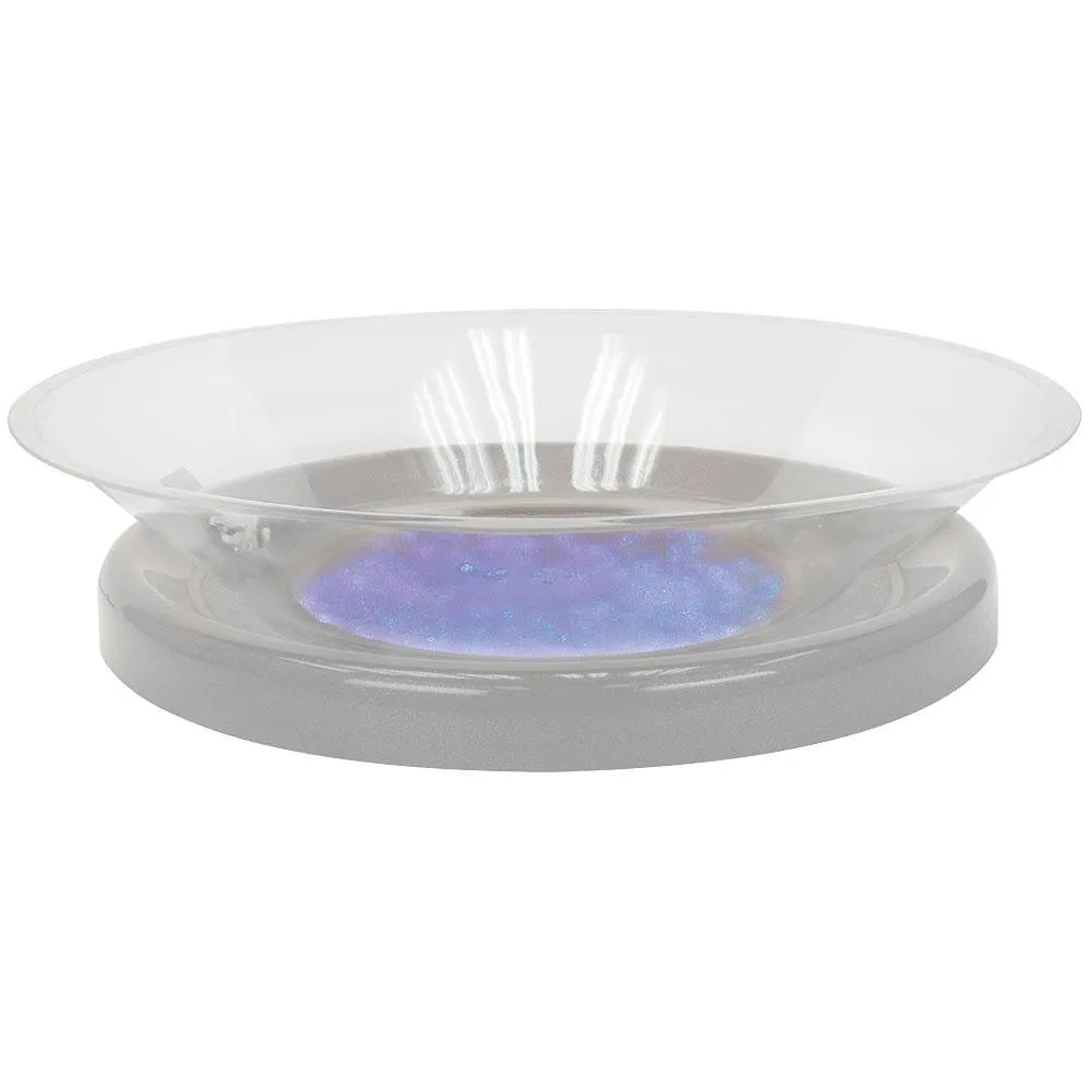 Buffet Enhancements - 010LCS30LED-WT - Round Lighted Ice Display - LED Lights - Copper Base