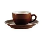 C.A.C. China CFB-35 - Venice Demitasse Cup and Saucer Set 2-3/4" - (36 Sets Per Case)