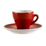 C.A.C. China E-3-R - Venice Demitasse Cup and Saucer Set 4-7/8" - (48 Sets Per Case)