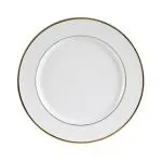 C.A.C. China GRY-16 - Golden Royal Plate 10-1/2" - (1 Dozen per Case)