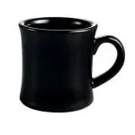 C.A.C. China HAR-75-BLK - Venice Hartford Mug 3-1/4" - (3 Dozen per Case)