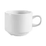 C.A.C. China HMY-1 - Harmony Coffee Cup 3-3/4" - (3 Dozen per Case)