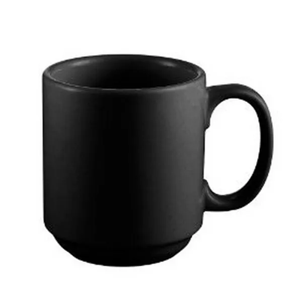 C.A.C. China PRM-12-BLK - Venice Mug 3-1/4" - (3 Dozen per Case)