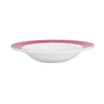 C.A.C. China R-115-R - Rainbow Pasta Bowl 11-3/8" - (1 Dozen per Case)