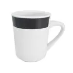 C.A.C. China R-17-BLK - Rainbow Tierra Mug 3-1/4" - (3 Dozen per Case)