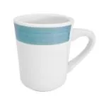 C.A.C. China R-17-BLU - Rainbow Tierra Mug 3-1/4" - (3 Dozen per Case)