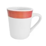 C.A.C. China R-17-R - Rainbow Tierra Mug 3-1/4" - (3 Dozen per Case)