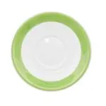 C.A.C. China R-2-G - Rainbow Saucer 6" - (3 Dozen per Case)