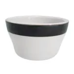 C.A.C. China R-4-BLK - Rainbow Bouillon Cup 4" - (3 Dozen per Case)