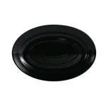 C.A.C. China TG-12-BLK - Tango Platter 10-5/8" - (2 Dozen per Case)