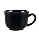 C.A.C. China TG-1-BLK - Tango Coffee Cup 3-1/2" - (3 Dozen per Case)