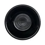 C.A.C. China TG-11-BLK - Tango Fruit Dish 4-3/4" - (3 Dozen per Case)