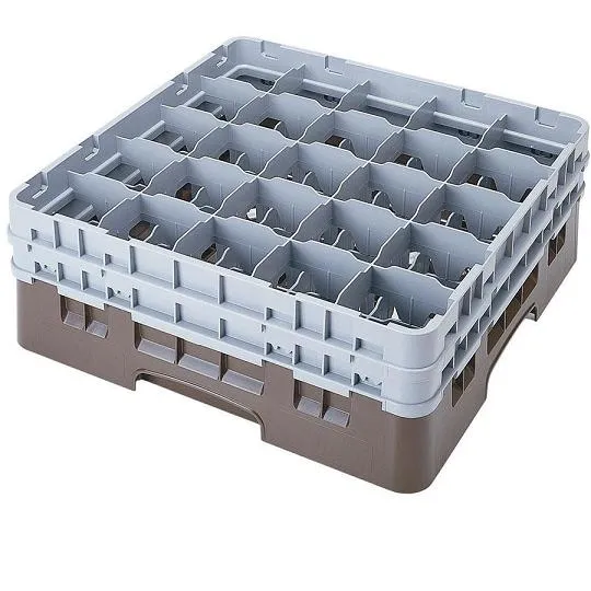 Cambro 20S318-167 - 3 7/8" Stemware & Tumbler Glass Rack - Camrack (5 per Case) 