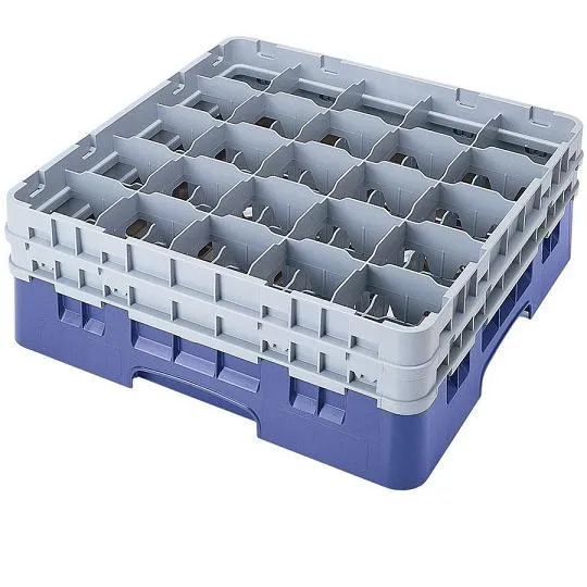 Cambro 20S318-168 - 3 7/8" Stemware & Tumbler Glass Rack - Camrack (5 per Case) 