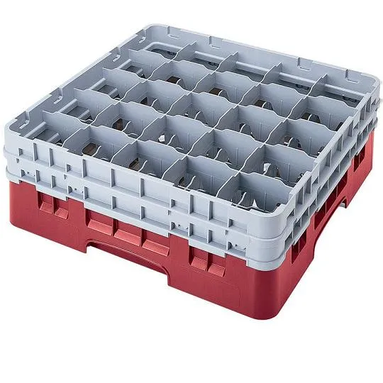 Cambro 20S318-416 - 3 7/8" Stemware & Tumbler Glass Rack - Camrack (5 per Case) 