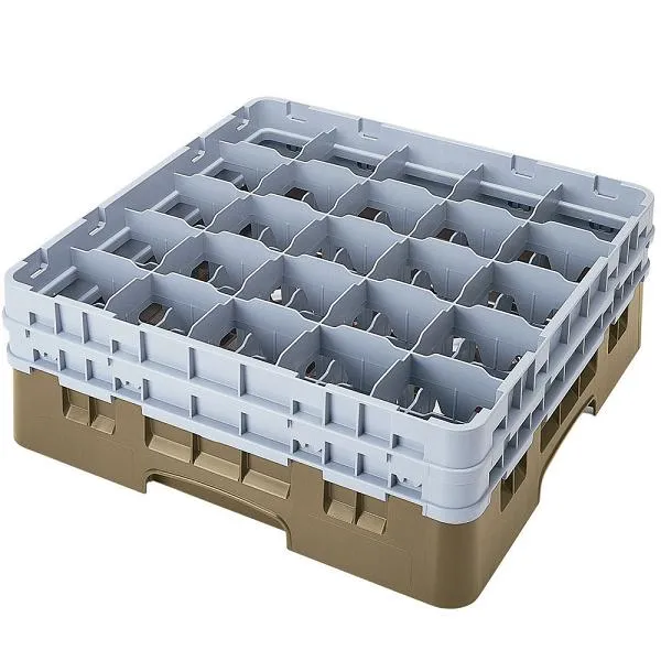 Cambro 20S800-184 - 3 7/8" Stemware & Tumbler Glass Rack - Camrack (2 per Case) 