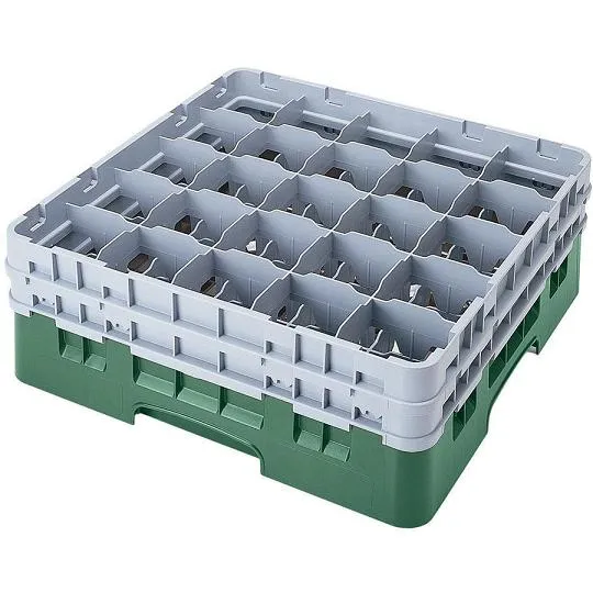 Cambro 25S418-119 - 3 4/9" Stemware & Tumbler Glass Rack - Camrack (5 per Case) 