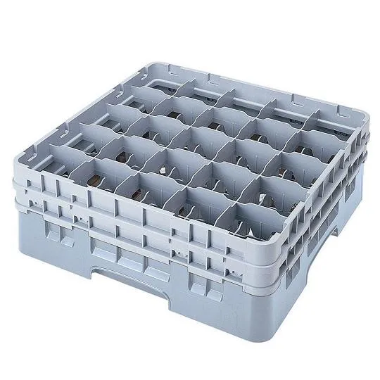 Cambro 25S418-151 - 3 4/9" Stemware & Tumbler Glass Rack - Camrack (5 per Case) 