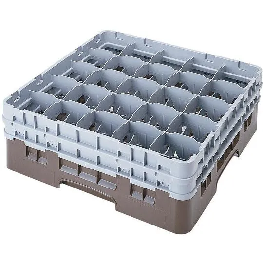 Cambro 25S418-167 - 3 4/9" Stemware & Tumbler Glass Rack - Camrack (5 per Case) 