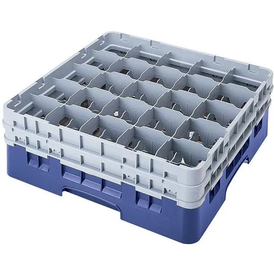 Cambro 25S418-168 - 3 4/9" Stemware & Tumbler Glass Rack - Camrack (5 per Case) 