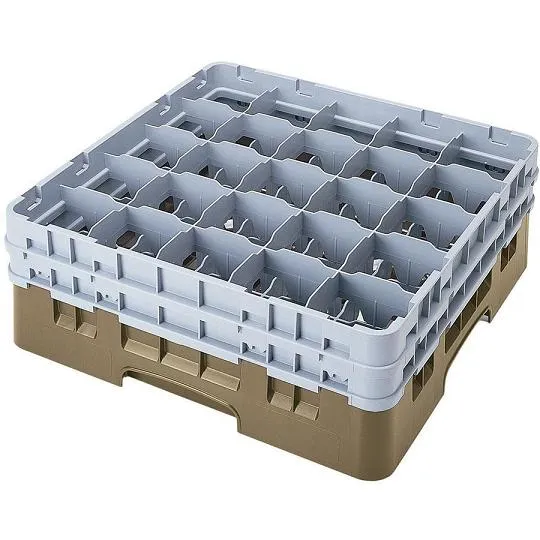 Cambro 25S418-184 - 3 4/9" Stemware & Tumbler Glass Rack - Camrack (5 per Case) 