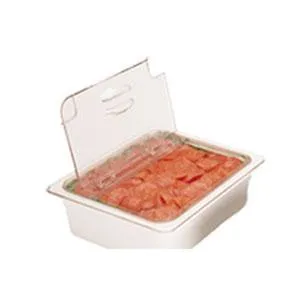 Cambro 30CWLN-135 - Camwear One-Third Size Food Pan Notched FlipLid (6 per Case) 