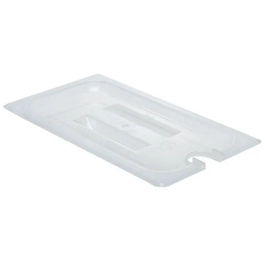 Cambro 30PPCHN-190 - One-Third Size Food Pan Notched Cover w/ Handle (6 per Case) 