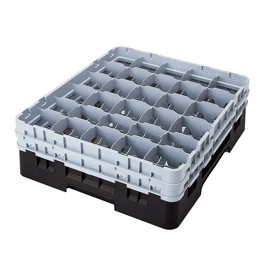 Cambro 30S318-110 - 3 1/8" Stemware & Tumbler Glass Rack - Camrack (5 per Case) 