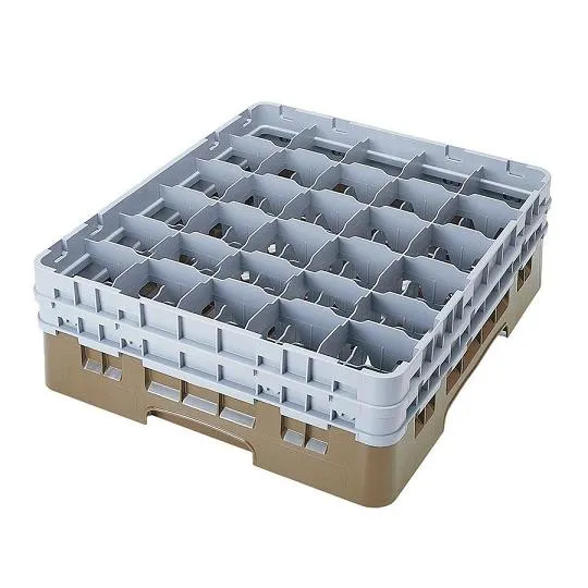 Cambro 30S318-184 - 3 1/8" Stemware & Tumbler Glass Rack - Camrack (5 per Case) 