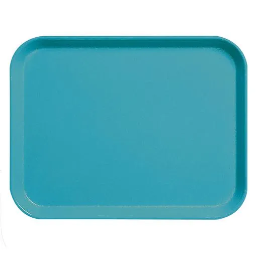 Cambro 13" x 21" Green Camlite Tray (Set of 12) [3253CL-162]