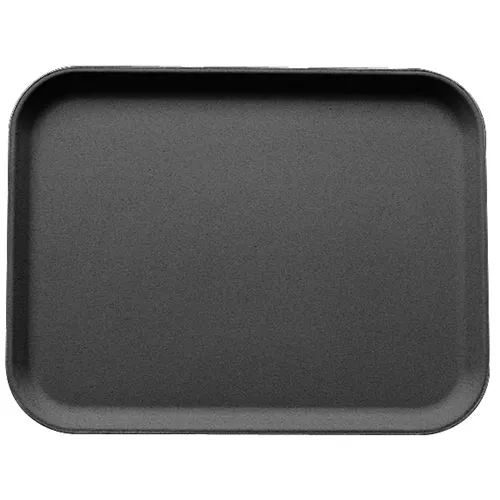 Cambro 13" x 21" Camtread Non-Skid Fiberglass Serving Tray (Set of 12) [3253CT-110]