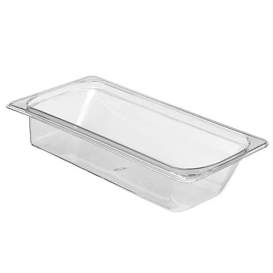 Cambro 32CW-135 - Camwear 2 1/2" Deep Third-Size Food Pan (6 per Case) 