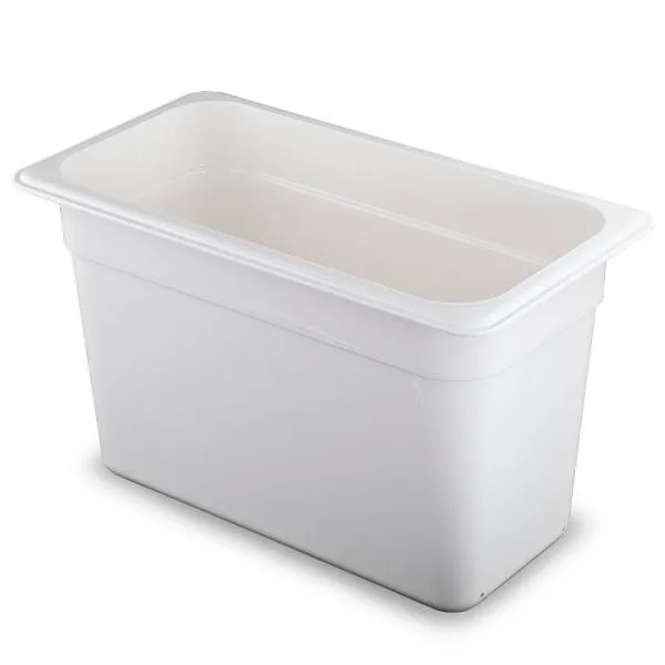 Cambro 38CW-148 - Camwear 8" Deep Third-Size Food Pan (6 per Case) 