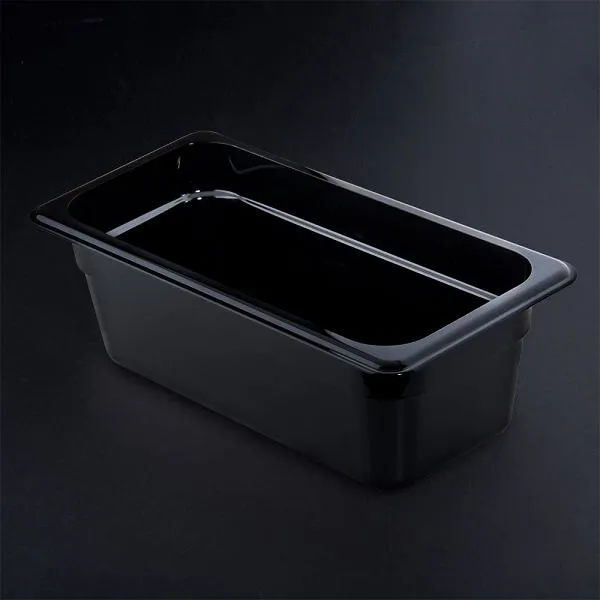 Cambro 44CW-110 - Camwear 4" Deep Quarter-Size Food Pan (6 per Case) 