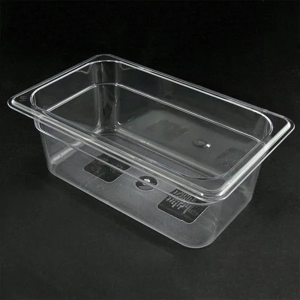 Cambro 44CW-135 - Camwear 4" Deep Quarter-Size Food Pan (6 per Case) 