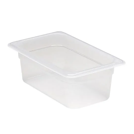 Cambro 44HP-190 - Camwear 4" Deep Quarter-Size High Heat Food Pan (6 per Case) 