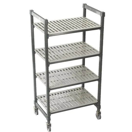 Cambro CSUR41426-480 - Camshelving 21" x 42" x 67" Mobile Shelving Unit w/ Premium Casters 