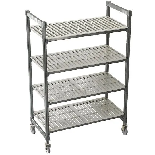 Cambro CSUR41486-480 - Camshelving 21" x 48" x 67" Mobile Shelving Unit w/ Premium Casters 