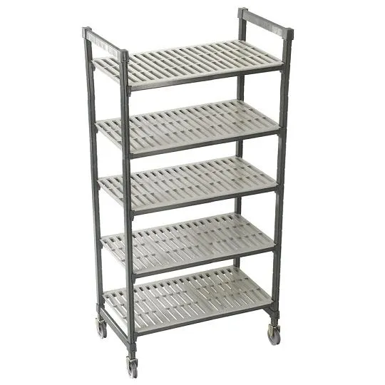 Cambro CSUR51486-480 - Camshelving 21" x 48" x 67" Mobile Shelving Unit w/ Premium Casters 